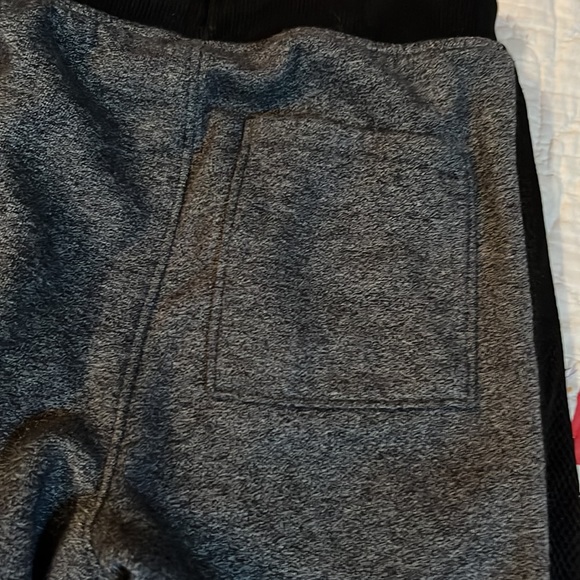 EUC Calvin Klein heather grey/black matching hoodie & jogging pants set Sz S 8 - Picture 10 of 11